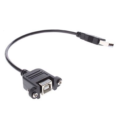 USB-A Male to USB-B Female Adapter Cable 472009 2018 – $3.99