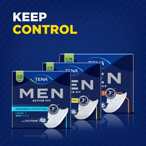 Tena Men Niveau Active Fit Protection Absorbante Homme Fuites L G Res