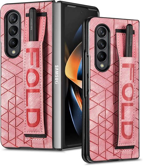 Bizzib For Samsung Galaxy Z Fold 4 Case Leather Tpu Slim