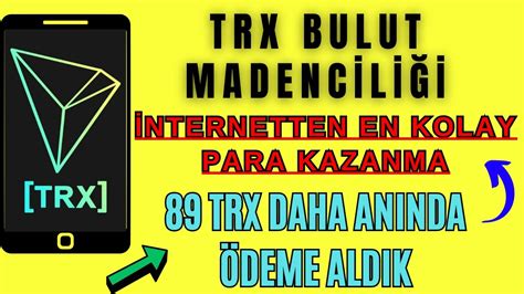 Tronluxe MÜKEMMEL SİSTEM 83 TRX ÇEKTİK TRON BULUT MADENCİLİĞİ