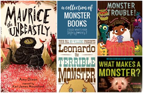 A MONSTROUS Collection of Monster Books | I Teach. What's Your Superpower?