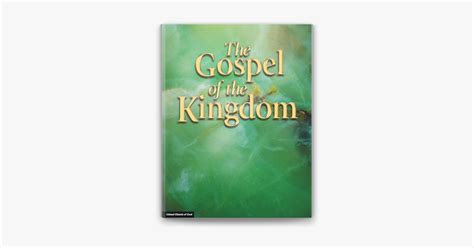 ‎the Gospel Of The Kingdom By United Church Of God On Apple Books