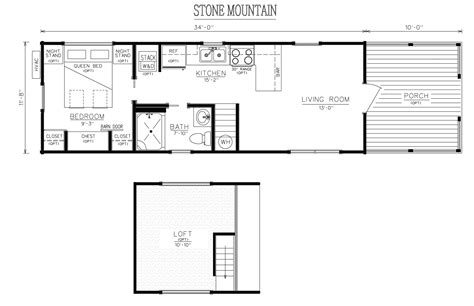 Stone Mountain Cabin Plans (Copy) — Mountain View Custom Cabins - Park ...