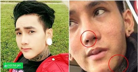 Sốc với ảnh hot boy xăm trổ khi chưa chỉnh sửa
