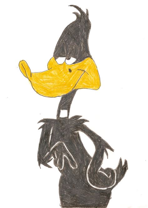 Daffy Duck drawing by DaArtOfWar on DeviantArt