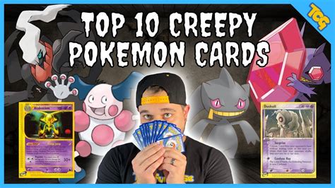 Top 10 Creepy Pokemon Cards That Gave Us Nightmares YouTube