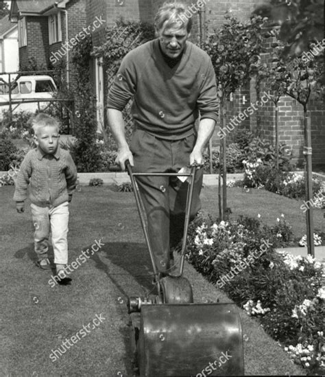 Goalkeeper Bert Trautmann Home Son Stephen Editorial Stock Photo