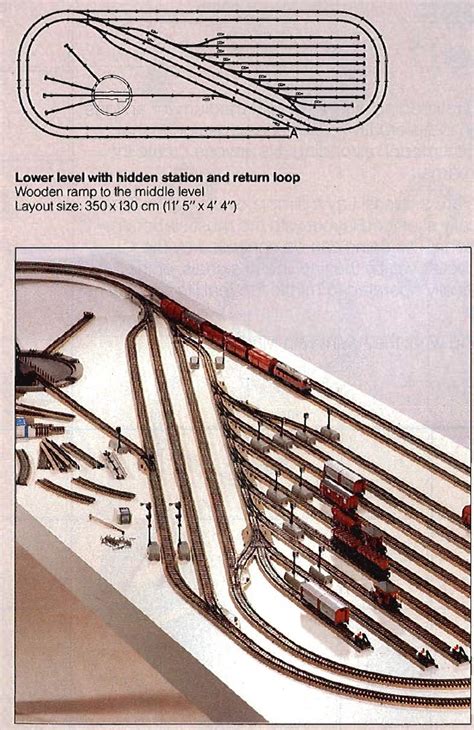 Designing A Multi Level Marklin C Track Layout With Limited Space