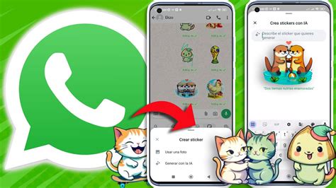 Como Crear Stickers Para WhatsApp Con INTELIGENCIA ARTIFICIAL NUEVA