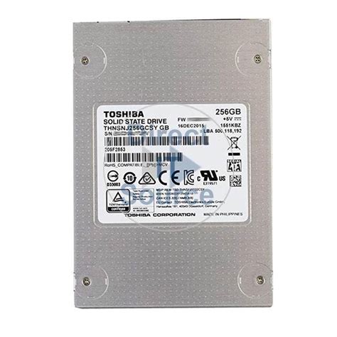 Toshiba Thnsnj Gcsy Gb Sata Ssd