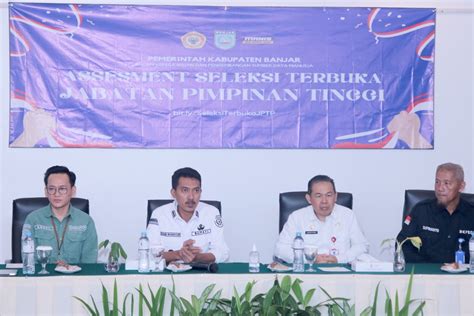 Asn Banjar Ikuti Assesment Seleksi Terbuka Jabatan Pimpinan Tinggi