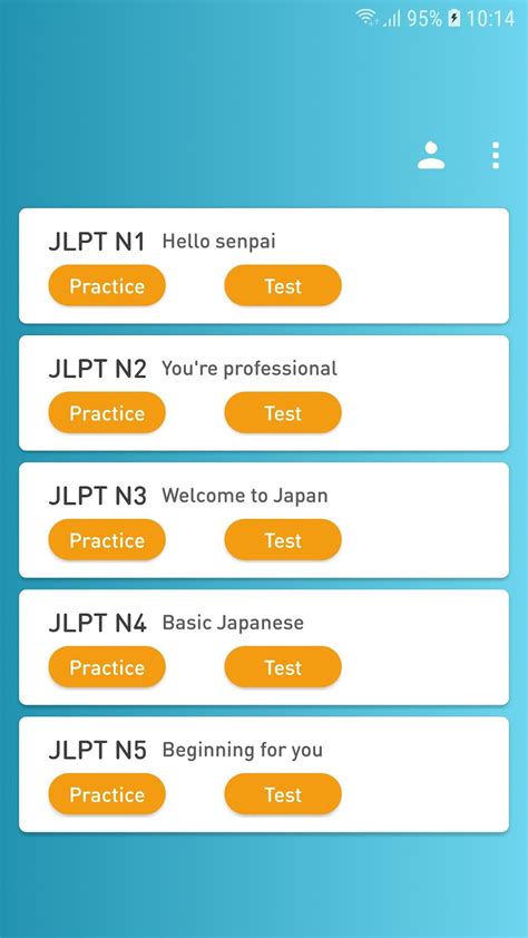 JLPT Test Japanese Test N5 สำหรบ Android ดาวนโหลด