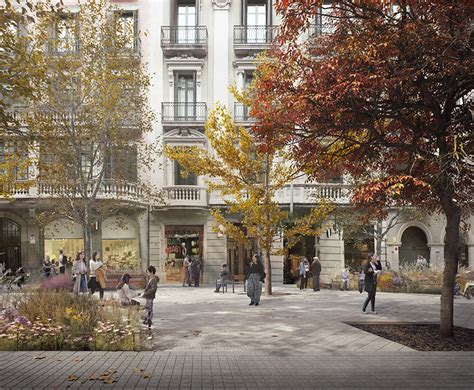 Planur E Nuevos Ejes Verdes En El Eixample Barcelon S Un Cambio De