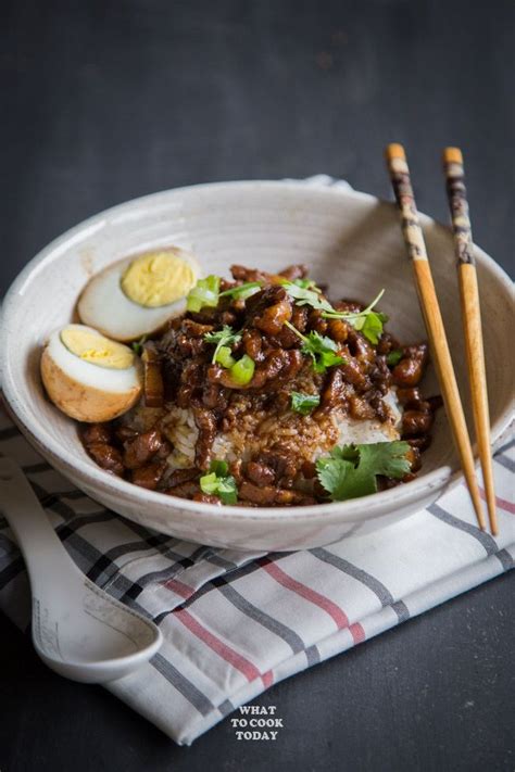 Pressure Cooker Lu Rou Fan Taiwanese Braised Pork Belly Rice Artofit