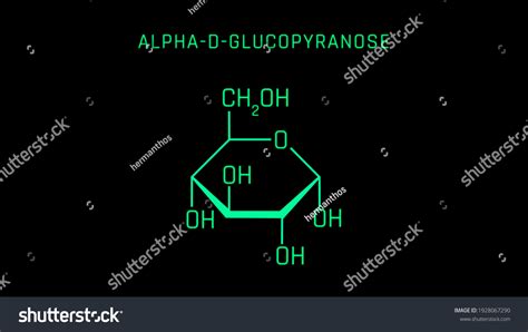 Alpha D Glucose Structure