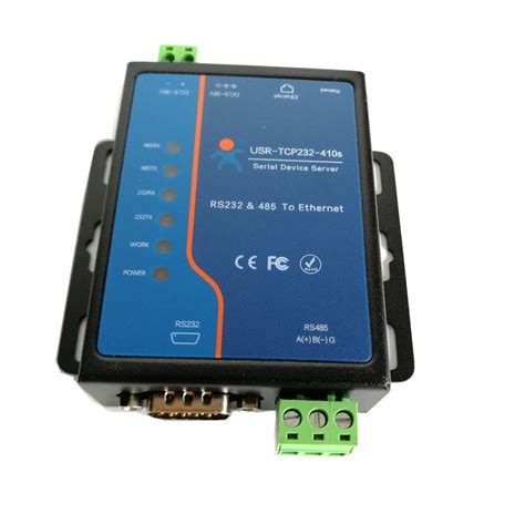 USR TCP232 410s ModBus RTU Converters Support DNS DHCP RS232 RS485