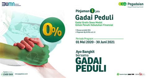 Pegadaian Perpanjang Program Gadai Bunga Nol Persen Hingga 30 Juni 2021