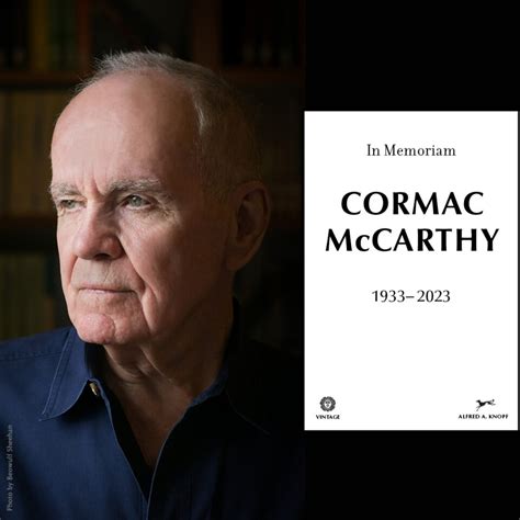 Cormac Mccarthy Uno Scrittore Leggendario Che Ha Trasceso I Confini