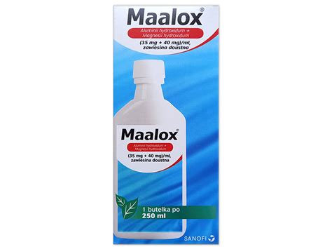 Maalox Zawiesina Doustna 35 Mg40mgml