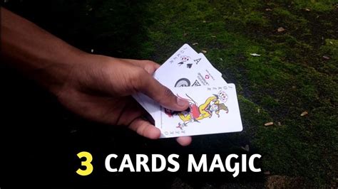 3 Card Mind Blowing Magic Trick Revealed🔥 Double Lift Technique C4craft Malayalam Youtube