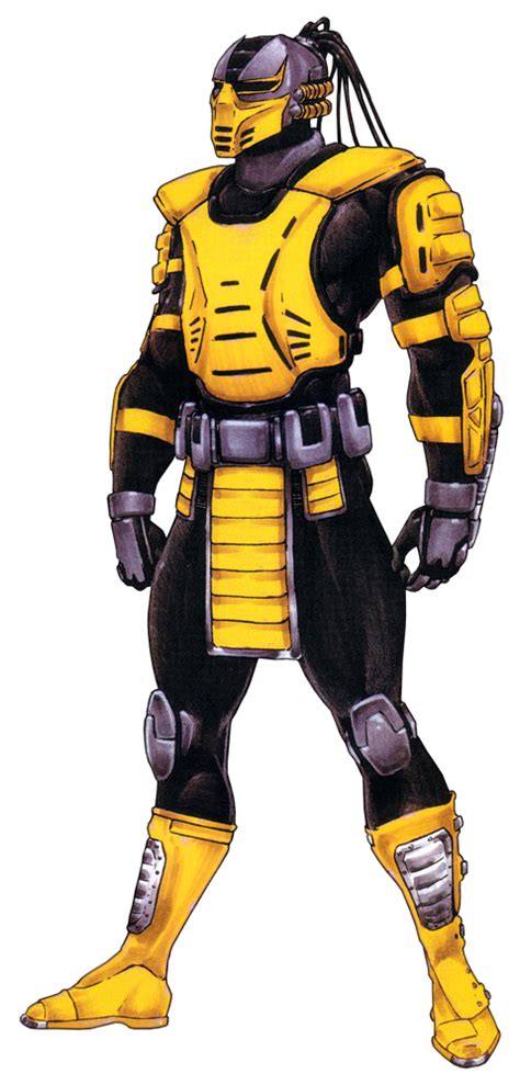 Ultimate Mortal Kombat Kombatants Cyrax Sektor Smoke