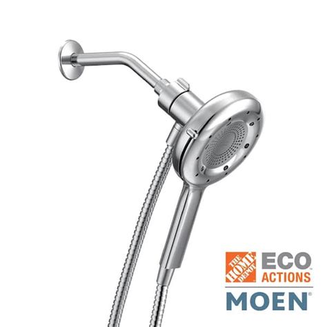 Moen Quattro Spray Patterns In Single Wall Mount Handheld Shower