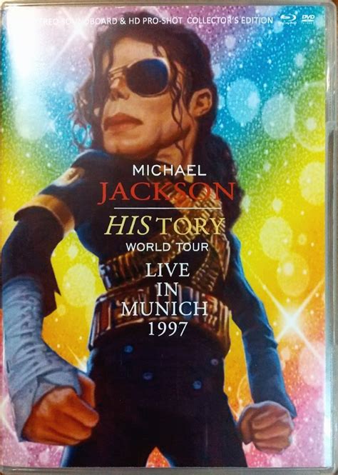 MICHAEL JACKSON HIStory World Tour LIVE IN MUNICH 1997 Blu ray付き 4枚組SET