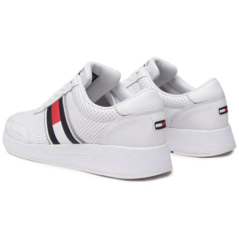 Sneakers Tommy Jeans Flexi Perf Leather Runner EM0EM00580 White YBR