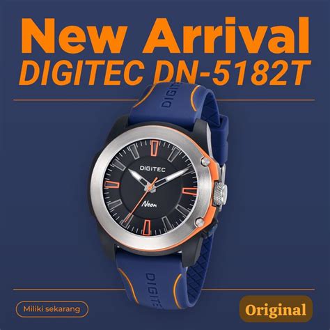 Jual Jam Tangan Pria Digitec DN 5182T Neon Original Jam Pria Digitec