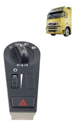 Chave O Interruptor Farol Volvo Fh Fm Nh Parcelamento Sem Juros