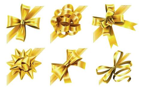 Gold Bow Vector Art, Icons, and Graphics for Free Download