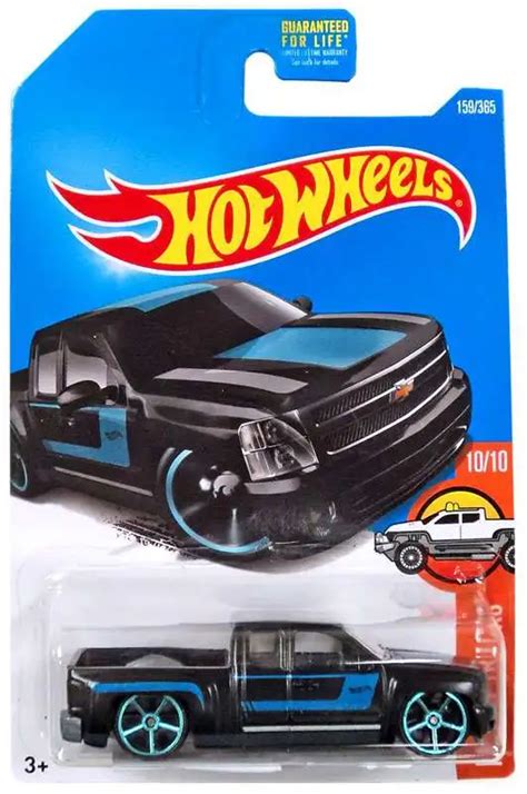 Hot Wheels Hw Hot Trucks Chevy Silverado 164 Diecast Car Dvb73 1010 Mattel Toys Toywiz