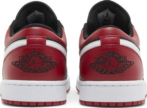 Giày Nike Air Jordan 1 Low Alternate Bred Toe 553558 066 Hệ thống