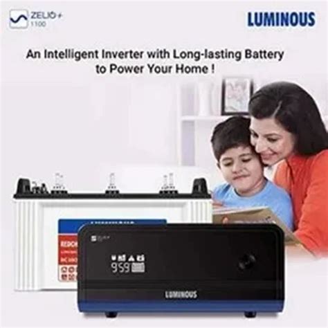 Luminous Zelio Pure Sine Wave Inverter With Red Charge Rc