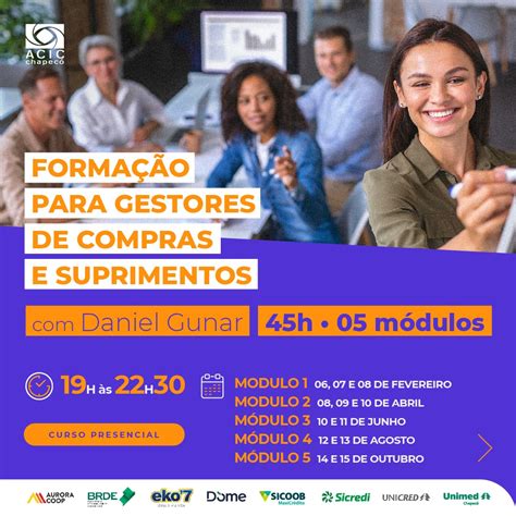 Acic Promover Cursos Para Atender Necessidades De Desenvolvimento Das