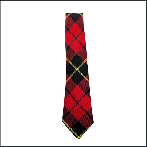 Wallace Red Handmade Tartan Tie House Of Argyll Ltd Kilt Sales