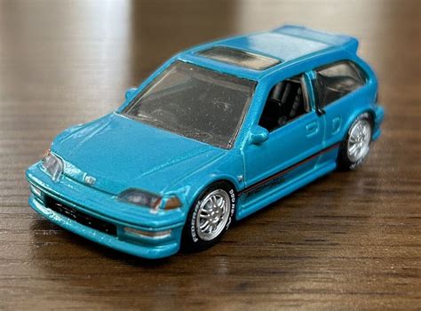全体的に状態が悪いカスタムミニカー HONDA CIVIC EF シビックEF RPF カスタム HW Hot wheels ホットウィールの落札情報詳細 Yahoo オークション
