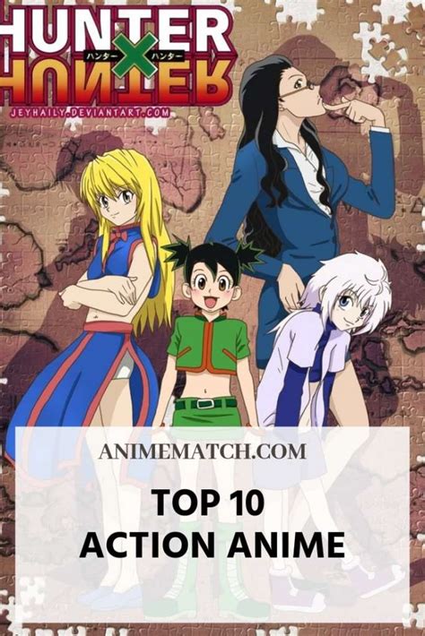 Top 10 Action Anime - AnimeMatch.com