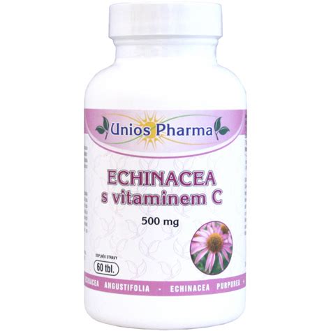 Unios Pharma Echinacea With Vitamin C 500 Mg 60 Tablets