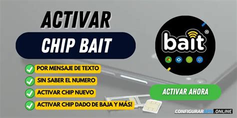 ¿cómo Activar Un Chip Bait México En 2024 ️