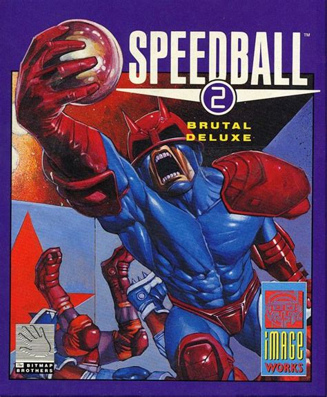 Speedball 2 Brutal Deluxe 1990 Amiga Box Cover Art Mobygames