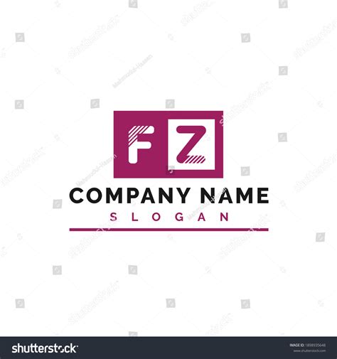 Fz Letter Logo Design Fz Letter Stock Vector Royalty Free 1898935648