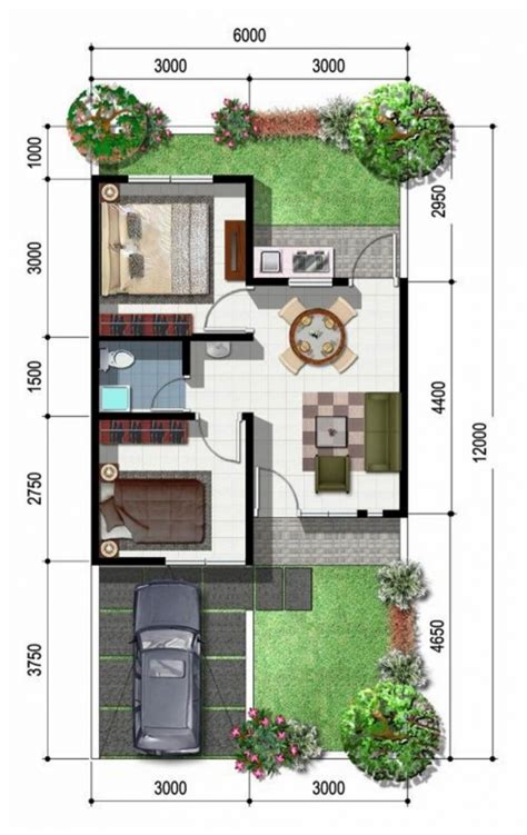 30 Desain Rumah Ukuran 10x12 1 Lantai Elegan Dan Minimalis Desain Id