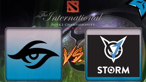 Pt Br Team Secret Vs Vgj Storm Dota The International Ti