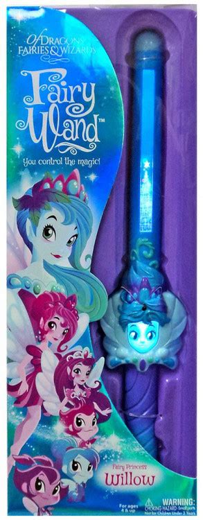 Of Dragons Fairies Wizards Willow Magic Fairy Wand Blue License To