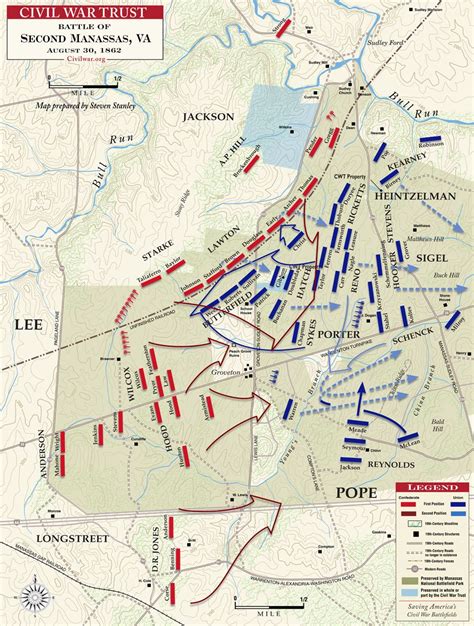 Second Battle Of Bull Run Second Manassas August Lee C