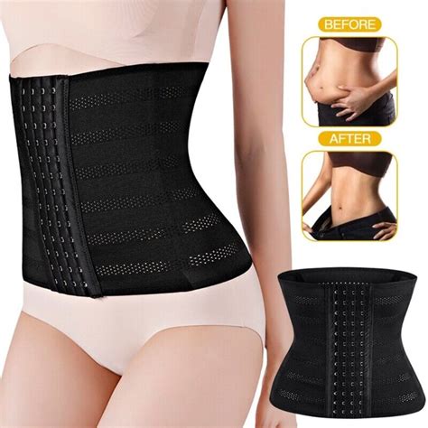 Women Waist Trainer Corsets Cincher Hourglass Body Shaper Sport Girdle