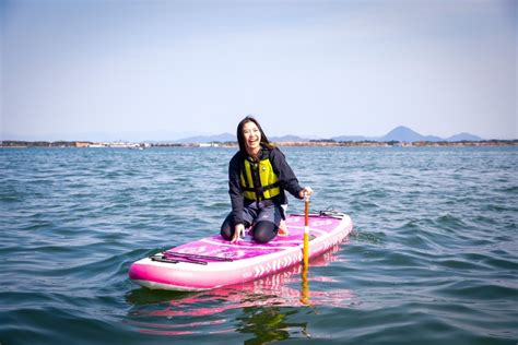 滋賀びわ湖初めてのSUP サップ 体験 琵琶湖の自然体験学習施設オーパル