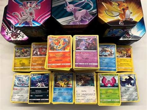 LOT DE 100 Cartes Pokemon Avec GROS PV Sans Doubles Neuves FR EUR 12 00