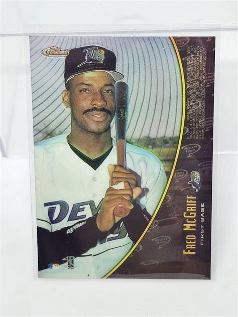 Topps Finest Mystery Finest Series Fred Mcgriff Travis Lee M